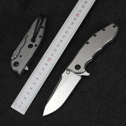 Outdoor Folding Pocket Tools with Titanium Alloy 0562CF 0562TI Design