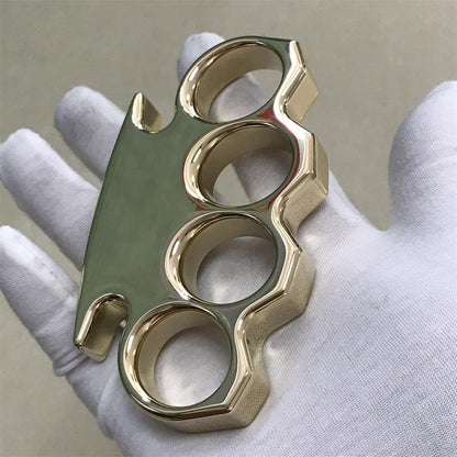 Mirror Shine Classic Brass Outdoor Tool with Large Hole Design