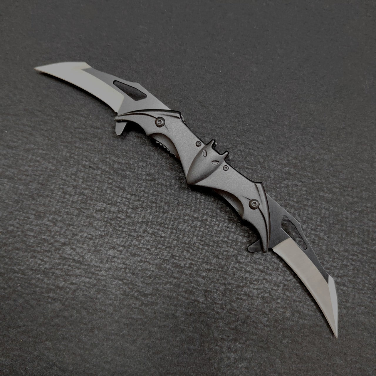 Double Folding Bat Design Outdoor Pocket Tool