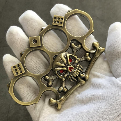 Dice-Inspired Skull Hand Grip Accessory