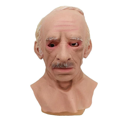 Santa Claus Man Mask Old Man Headgear