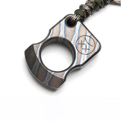 Mini Titanium Multifunctional Outdoor Portable Pocket Ring in Various Styles