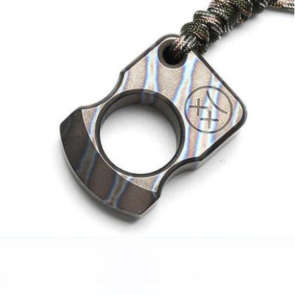 Mini Titanium Multifunctional Outdoor Portable Pocket Ring in Various Styles