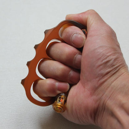 Big Amber Pea Tool Designed for Outdoor Everyday Carry