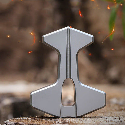 Reinforced Everyday Carry Bottle Opener with Strap
