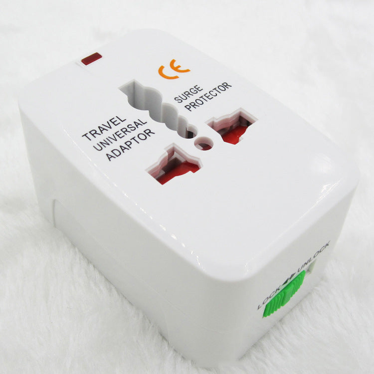 Global Travel Socket Featuring Universal Plugs for Multiple Countries