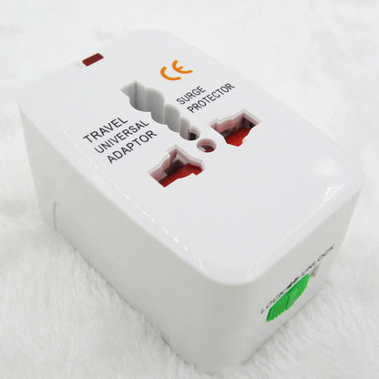 Global Travel Socket Featuring Universal Plugs for Multiple Countries
