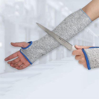 Breathable and Elastic Gray Sleeves Designed for Comfort