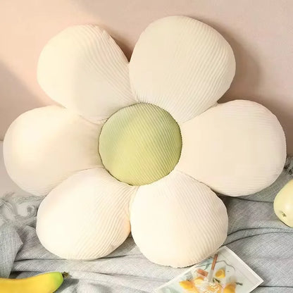 35cm Colorful Flower Plush Pillow