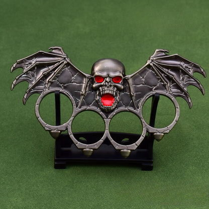 Creative Four-Hole Outdoor Tool with Bat-Shaped Zinc Alloy Structure