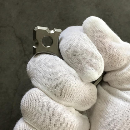 Titanium Bottle Opener and Multi-Purpose EDC Tool