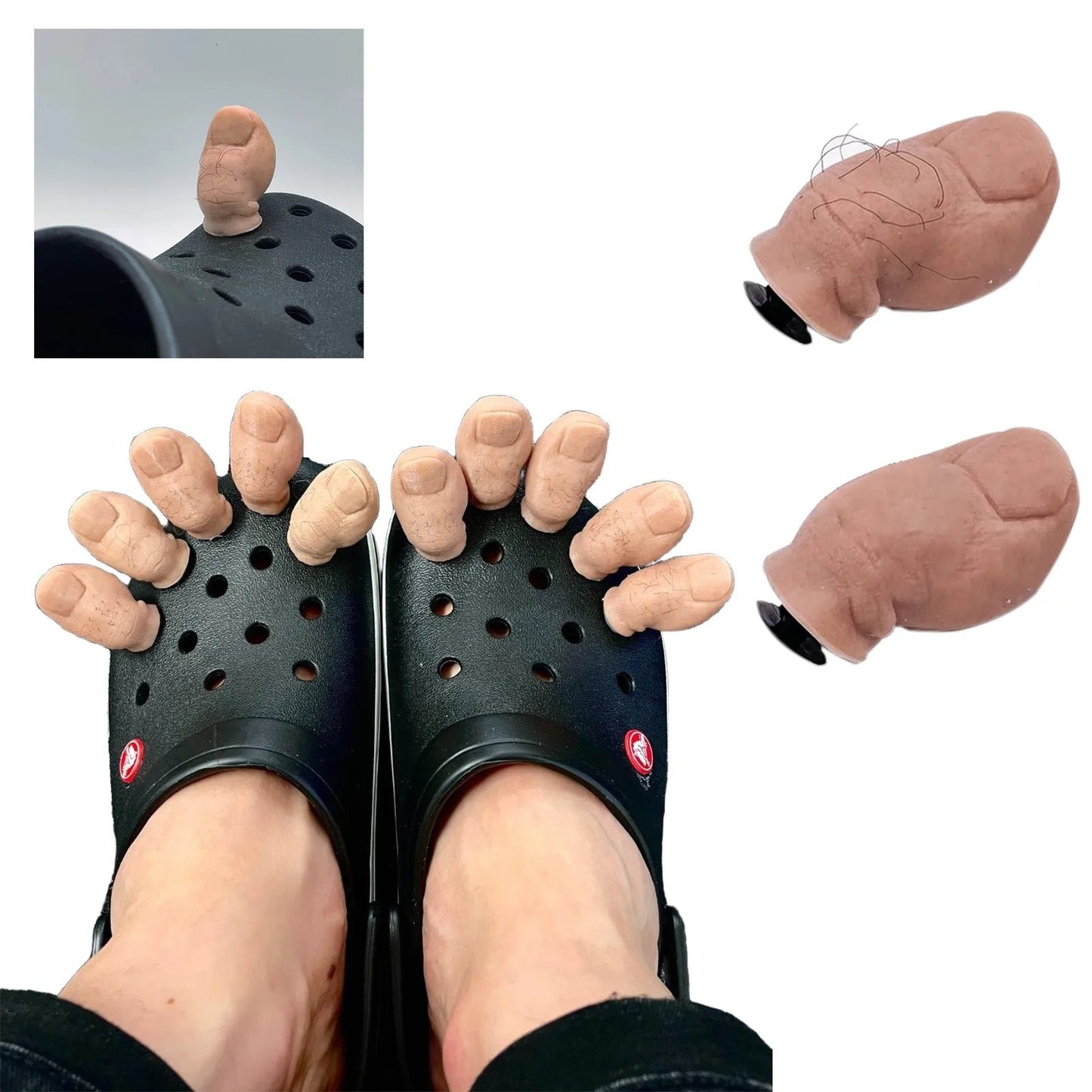 HairyToe DIY Crocs