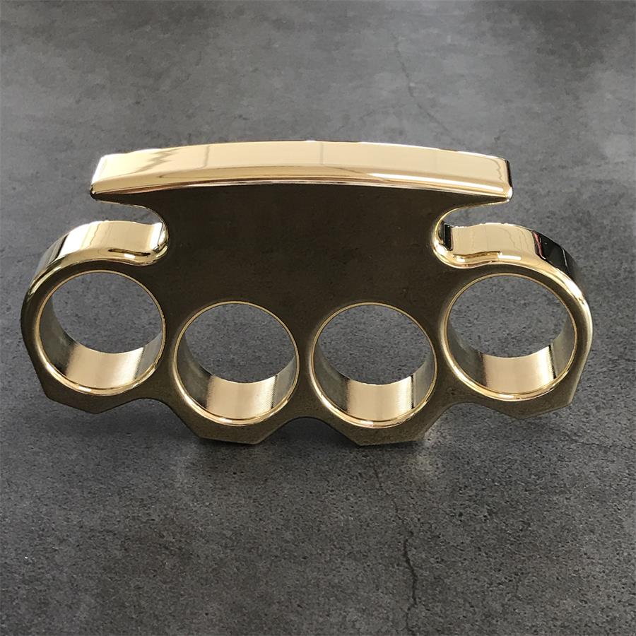 Mirror Shine Classic Brass Outdoor Tool with Large Hole Design