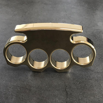 Mirror Shine Classic Brass Outdoor Tool with Large Hole Design