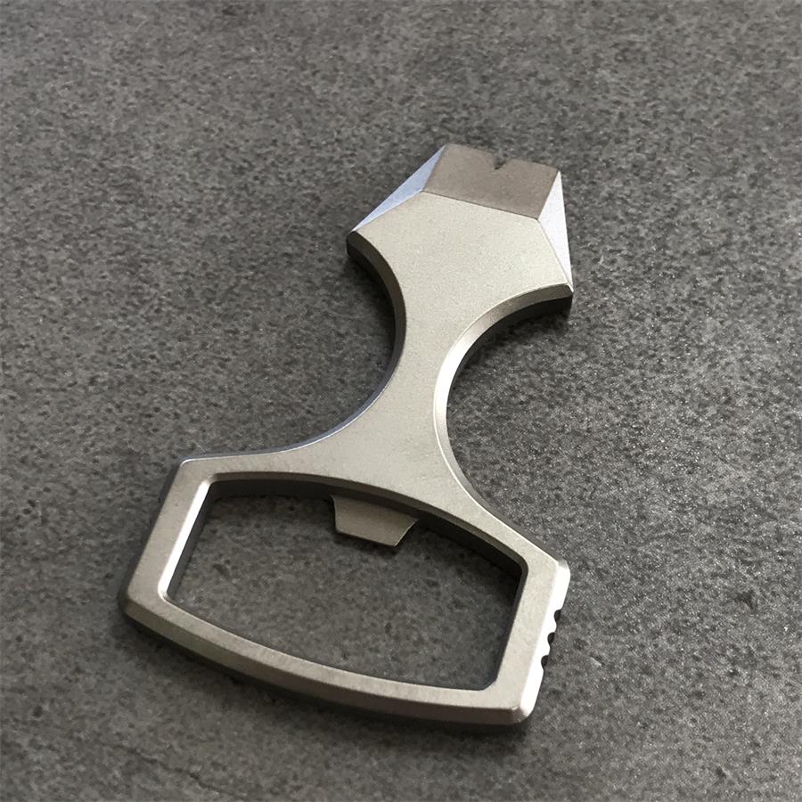 Outdoor Crowbar Tool with Bottle Opening