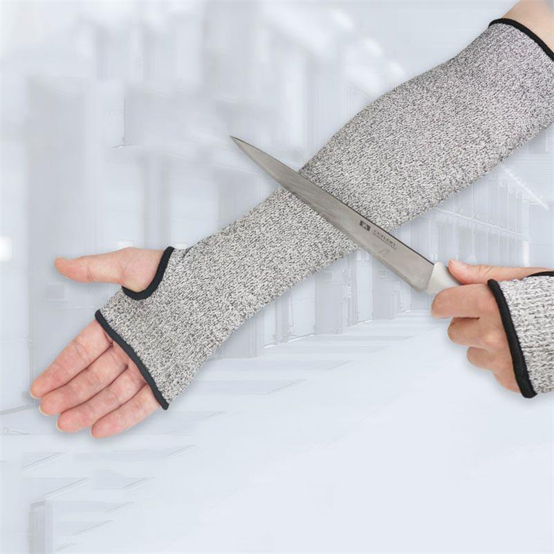 Breathable and Elastic Gray Sleeves Designed for Comfort