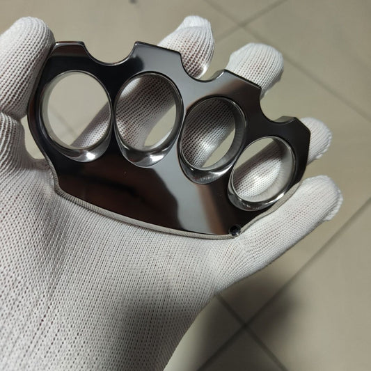 Large-Hole Mirror Iron Outdoor Carry Tool