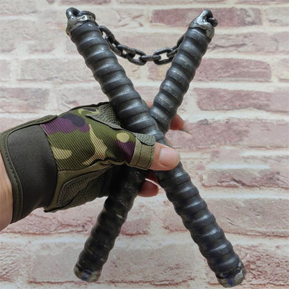 Multi-Use Chain-Linked Black Outdoor Tool