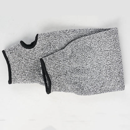Breathable and Elastic Gray Sleeves Designed for Comfort