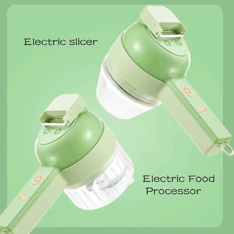 4-in-1 Electric Food Processor