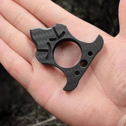 Carbon Fiber Finger Grip Outdoor Backpack Tool – Style Variations Available