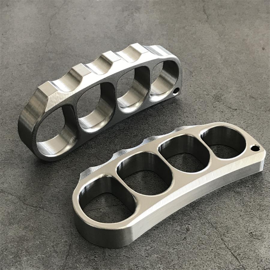 Titanium Pea Outdoor EDC Tool with Light Build and Surface Texture Design