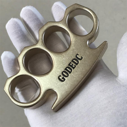 GODEDC Brass Outdoor Tool with Stonewashed Vintage Appeal