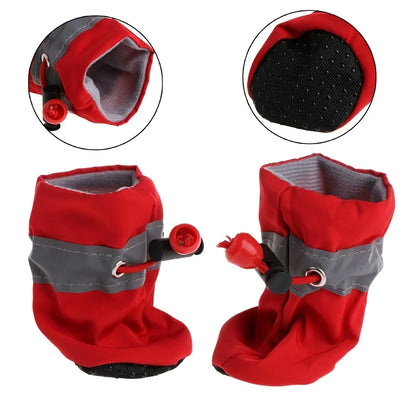 Water-Resistant Dog Rain Boots