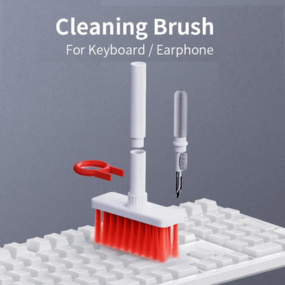 5-in-1 Cleaning Kit for Keyboards & Earbuds