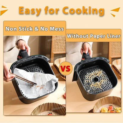 Air Fryer Disposable Paper Non-Stick Airfryer Baking Papers