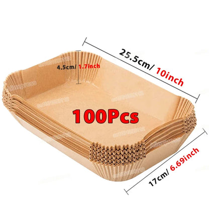 Air Fryer Disposable Paper Non-Stick Airfryer Baking Papers