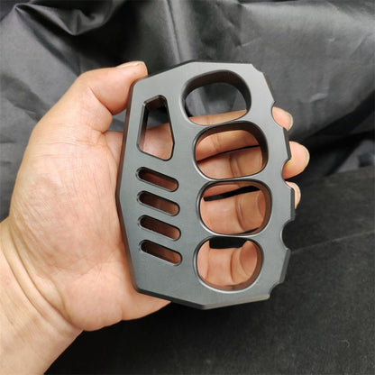 Portable Outdoor Tool in Clear PC with Convenient Black Rope Hole
