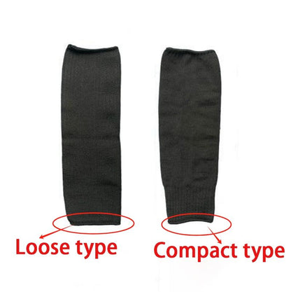 Black Breathable Sweat-Absorbing Arm Sleeves