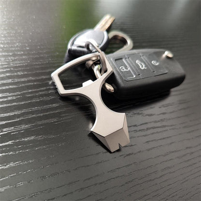 Outdoor Crowbar Tool with Bottle Opening