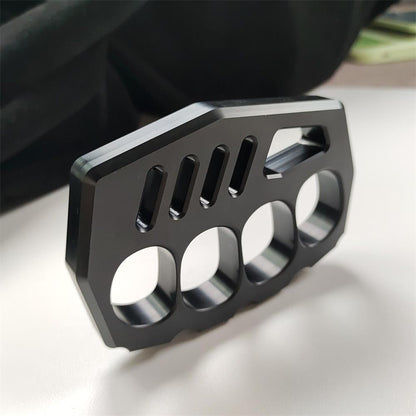 Portable Outdoor Tool in Clear PC with Convenient Black Rope Hole