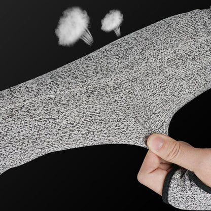 Breathable and Elastic Gray Sleeves Designed for Comfort