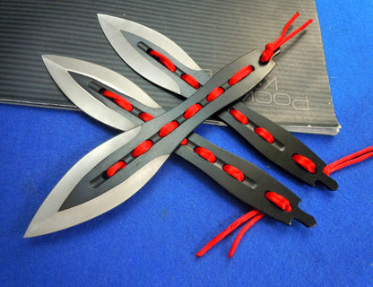 Red Ribbon-Themed Triple Set Outdoor EDC Tools