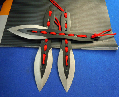 Red Ribbon-Themed Triple Set Outdoor EDC Tools