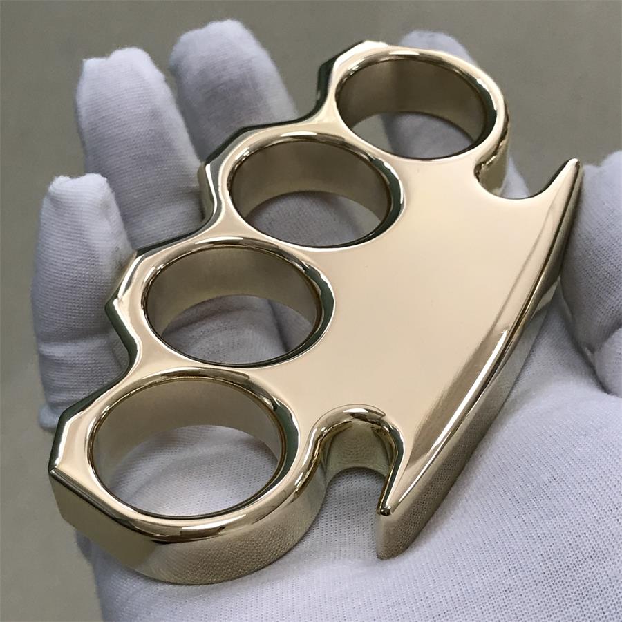 Mirror Shine Classic Brass Outdoor Tool with Large Hole Design
