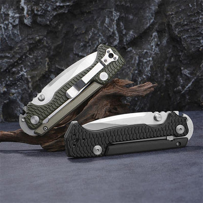 6061 Aluminum and G10 Handle Folding Pocket Tool for Outdoor Portability
