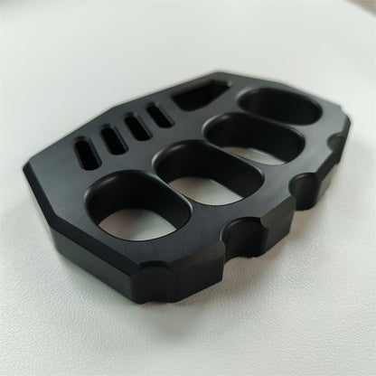 Portable Outdoor Tool in Clear PC with Convenient Black Rope Hole