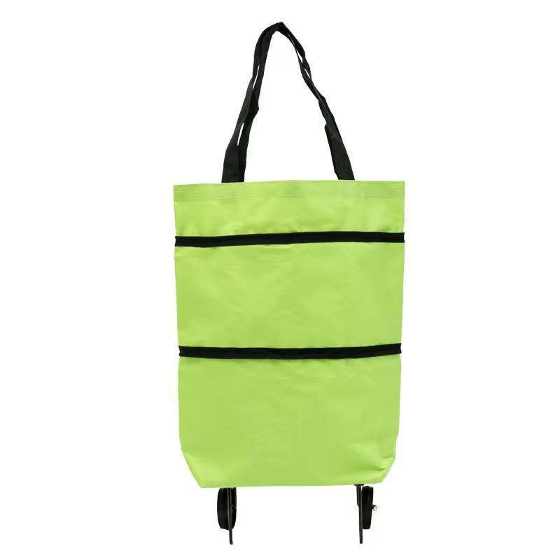 Folding handwheel bag small cart for shopping