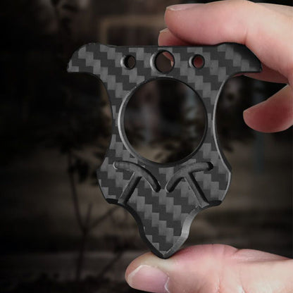 Carbon Fiber Finger Grip Outdoor Backpack Tool – Style Variations Available