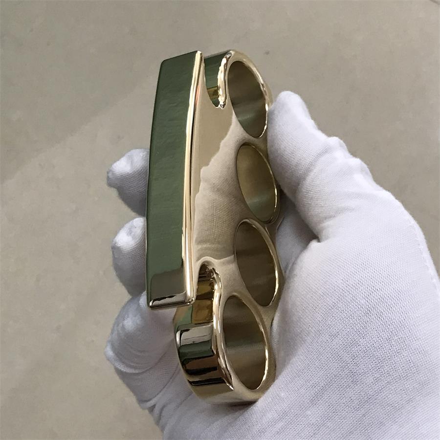 Mirror Shine Classic Brass Outdoor Tool with Large Hole Design