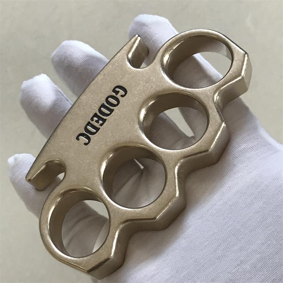 GODEDC Brass Outdoor Tool with Stonewashed Vintage Appeal