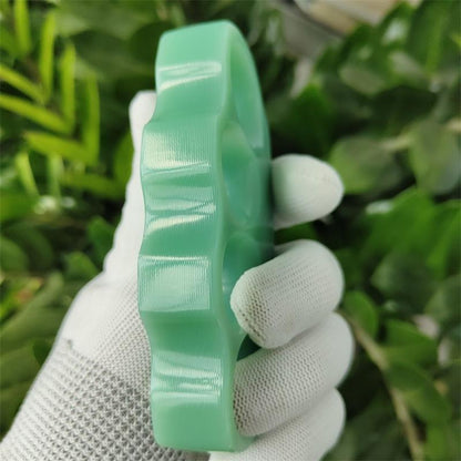 Large-Hole Green G10 Tool for Outdoor Use