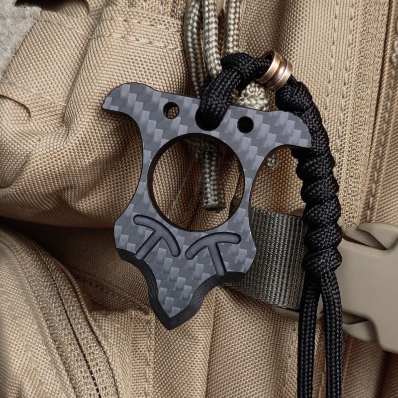 Carbon Fiber Finger Grip Outdoor Backpack Tool – Style Variations Available