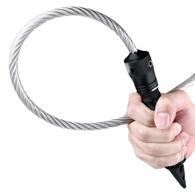 Outdoor Tool with Textured Alloy Handle