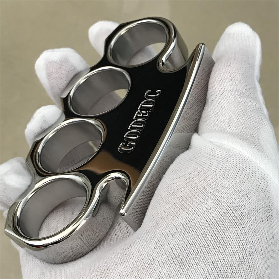 GODEDC Vintage Mirror Steel Outdoor Tool with Angled Chamfer Design