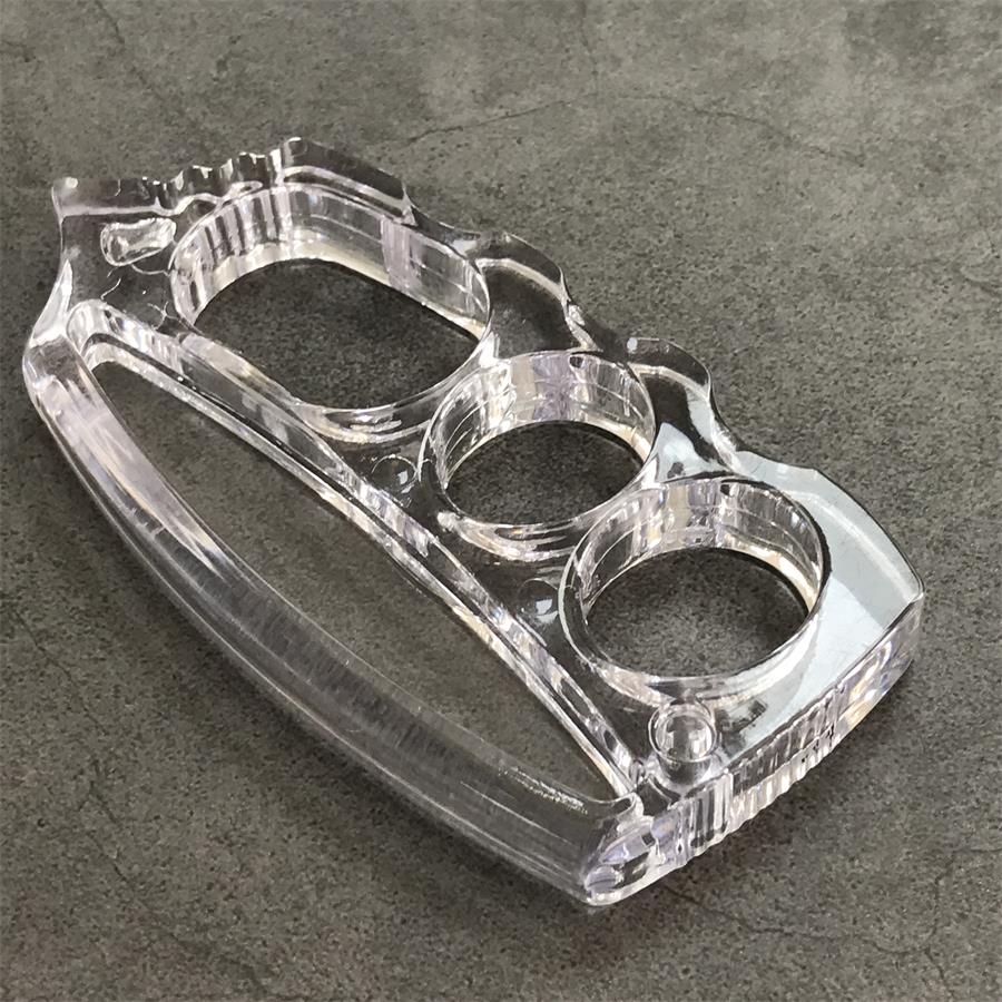 Outdoor EDC Tool with Large Opening in See-through Plastic